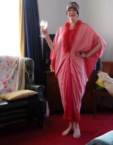 The barefoot bohemian flapper - courtesy of Nouveau Flapper Leigh, one of the New Zealand contingent