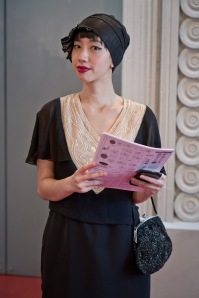 Nora - epitomising 1920s style (photo used with permission)
